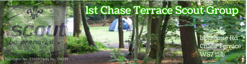 1st Chase Terrace Scout Group